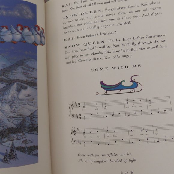 The Snow Queen Hardcover Book - Picture 4 of 7